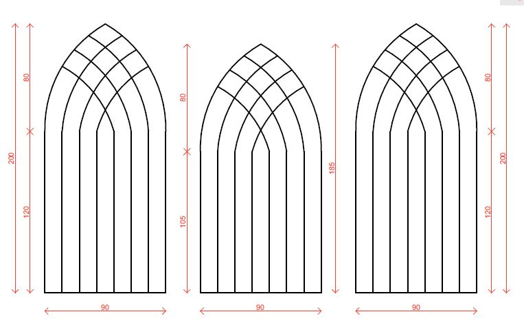 
                      
                        Arcadă metalică | Set 3 arc
                      
                    